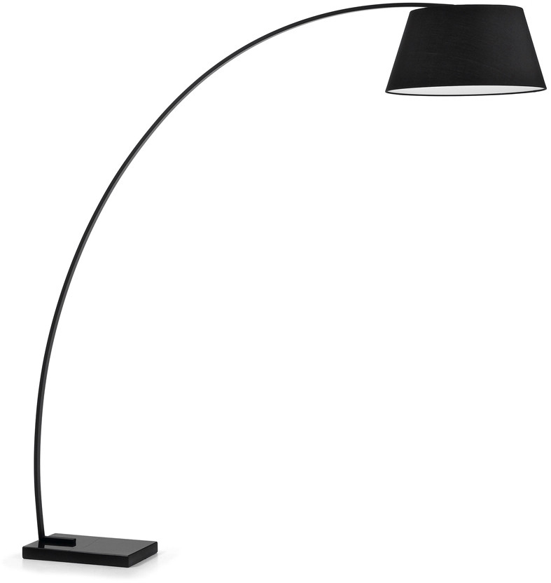 LA FORMA Lampa Stojąca Chop Shade Black A497j01 198,0x170,0/Lampa