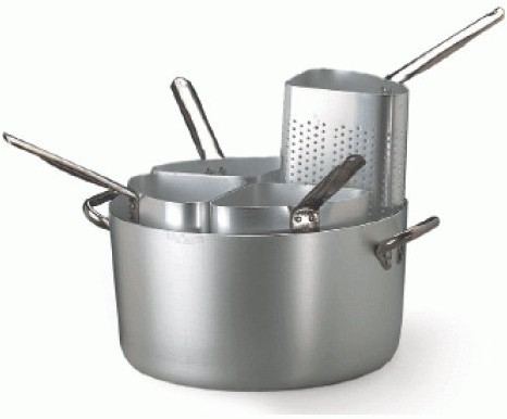 Pentole Agnelli pentole agnelli rondel z 2 colapsta A spicchioi wysoko grubość 3 MM z dwoma uchwytami stal nierdzewna, 40 cm ALMA15340
