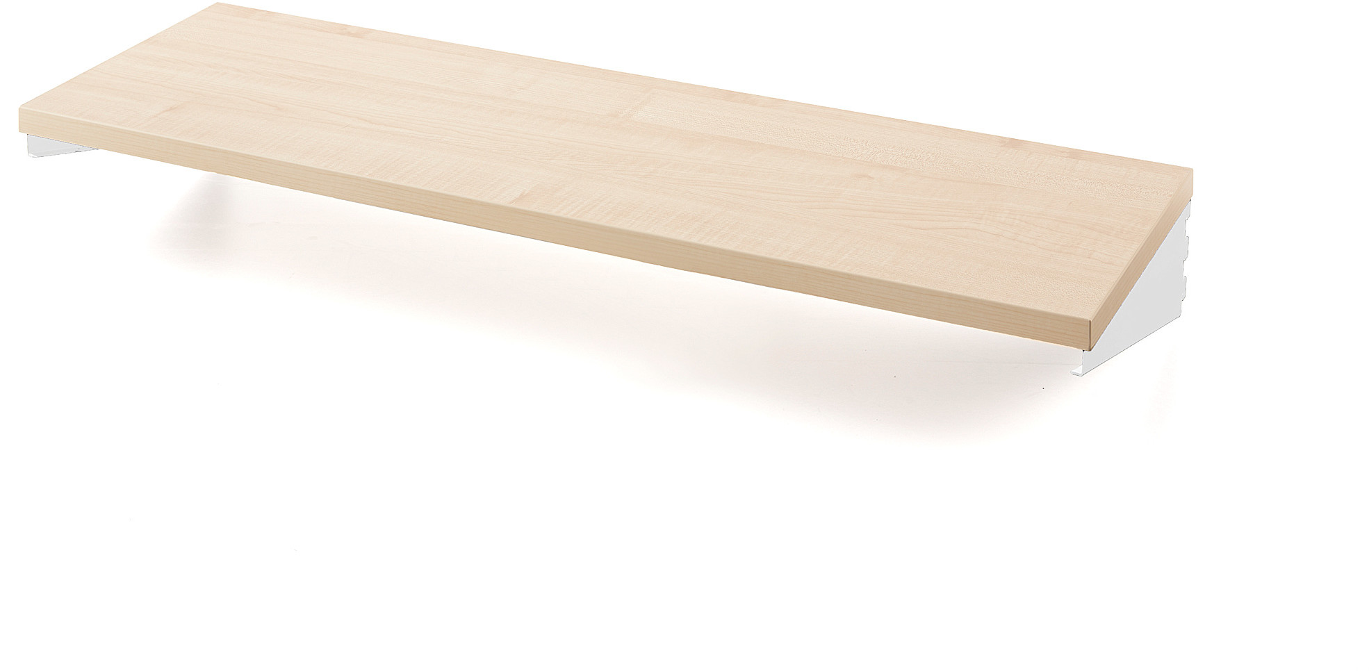 AJ Produkty Ławka TRD, 900 mm, biały, brzoza