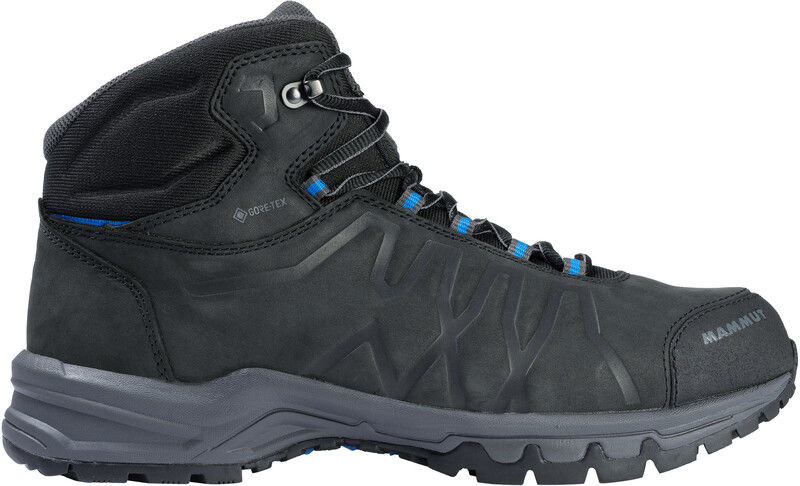 Mammut Mercury III Mid GTX Buty Mężczyźni, black/dark gentian UK 10 EU 44 2/3 2020 Trapery turystyczne 3030-03160-00427-10