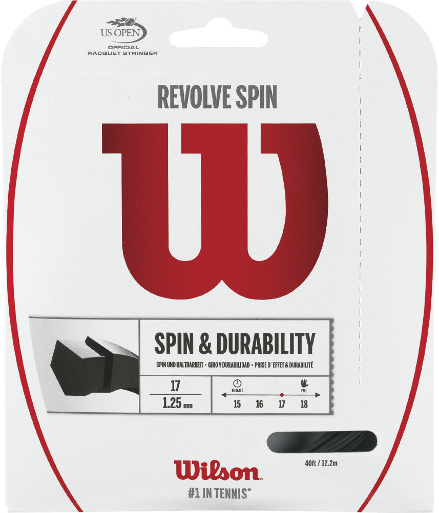 Wilson Revolve Spin (12.2m) - black WRZ958900