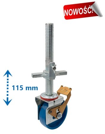 Krause Rolka jezdna do rusztowań jezdnych 150 mm (914118) 914118