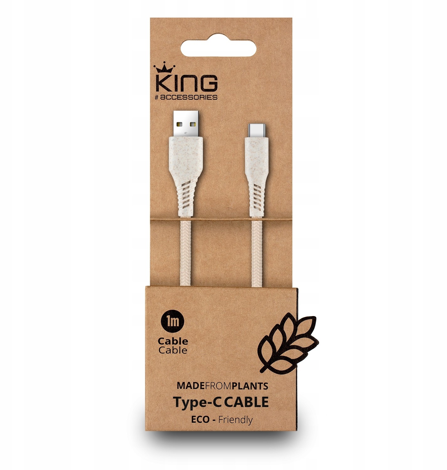 Ekologiczny Kabel Ładowarka Typ-c Quick Charge Bio