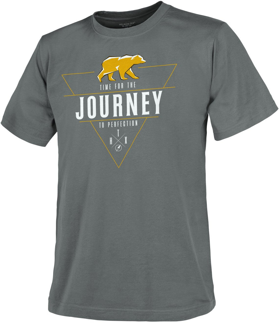 Helikon tex T-Shirt (Journey to Perfection) - Cotton - Shadow Grey - XXL/Regular (TS-JTP-CO-35-B07) HE.TS-JTP-CO-35-B07