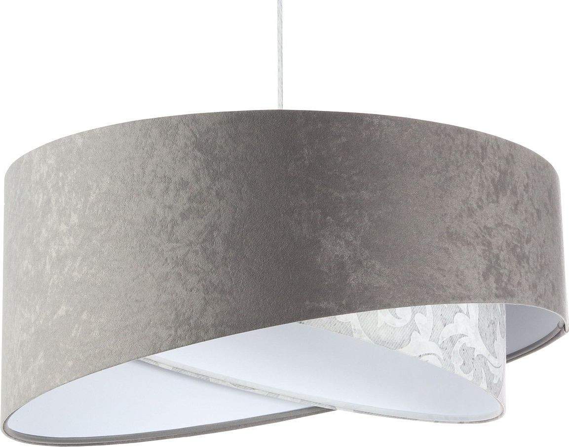 Koncept BPS Lampa wisząca BPS Lampa wisząca ALBIT szara/biała BP-060-138