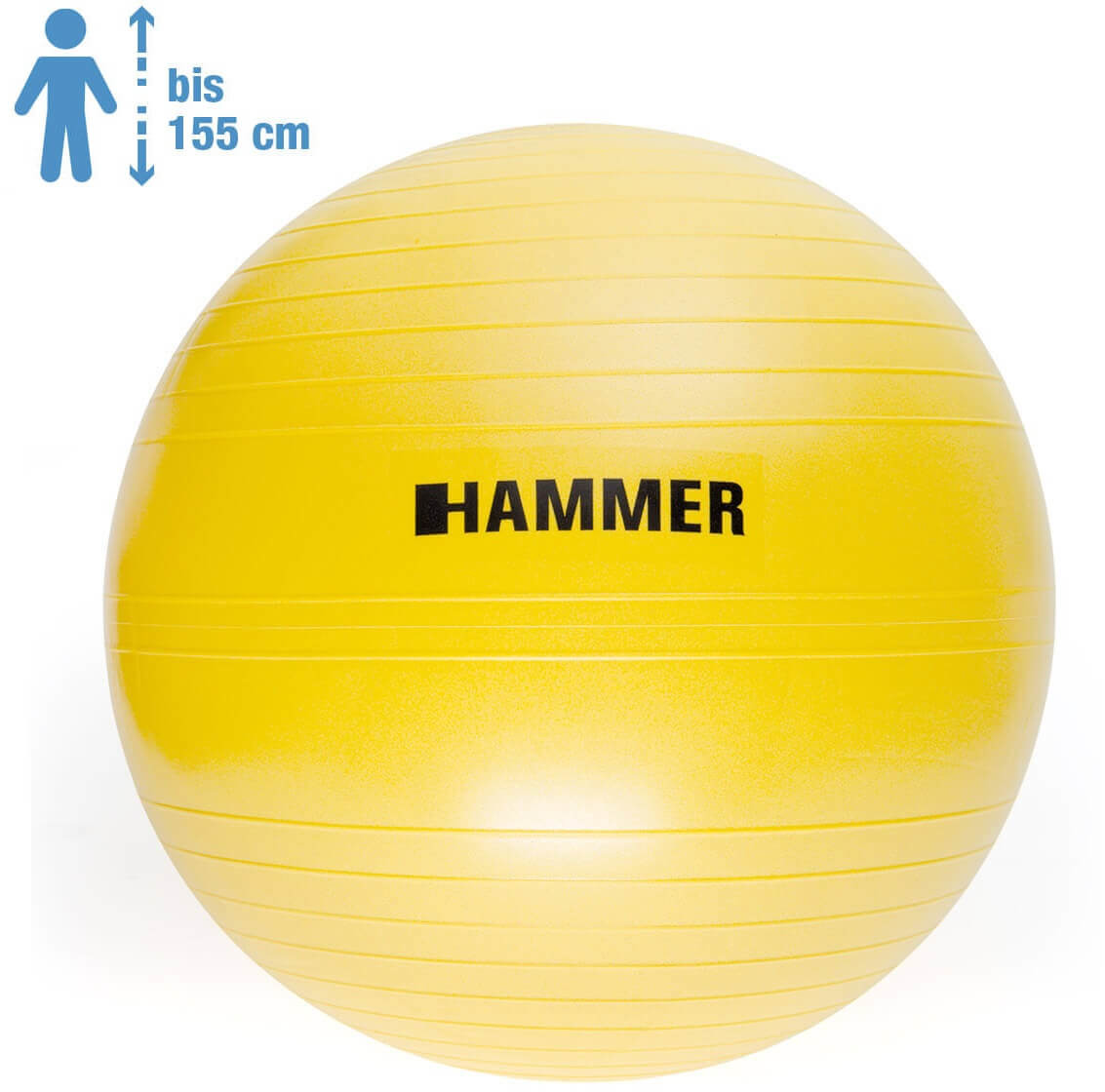 HAMMER HAMMER Gymnastic Ball 55 cm Antiburst Piłka fitness