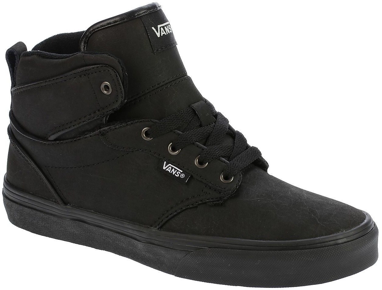 Vans obuwie ęce ATWOOD HI KIDS H17 LEATHER) Black/Black