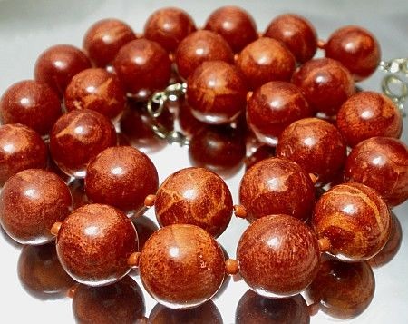 Arande NATURALNY KORAL piękny srebrny naszyjnik 14mm 1333346897