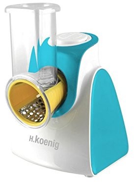 h.koenig H. Koenig frsh500 tarnik do warzyw, 5 różne wkładki, 150 W, niebieski FRSH500 Blue