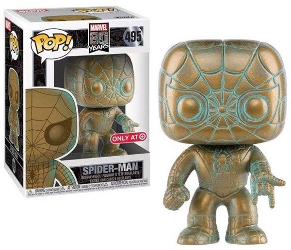 Funko POP! Marvel: Marvel 80 Years - SpiderMan Patina 0889698422123