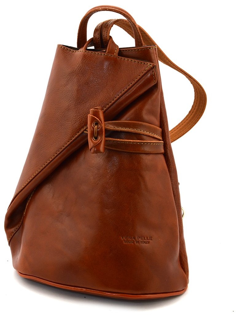 Vera Pelle Plecak skórzany TMC_536l Camel