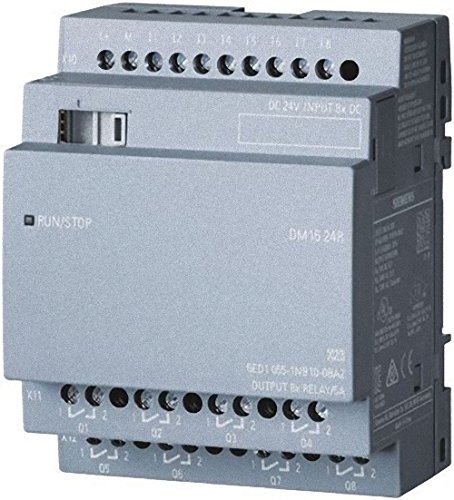 Siemens stlogo  Serviceerweiterung DM16 24 PU/i/O Module prądu stałego 24 V/24 V prądu stałego 6ED1055-1CB10-0BA2