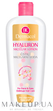 Dermacol Płyn micelarny - Hyaluron Micellar Lotion Płyn micelarny - Hyaluron Micellar Lotion