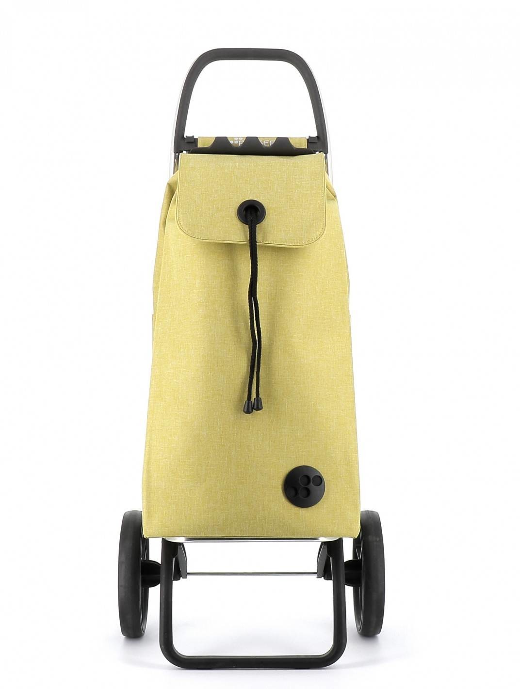 ROLSER Wózek na zakupy 2 duże koła składany I-Max TWEED - lime IMX388-1014