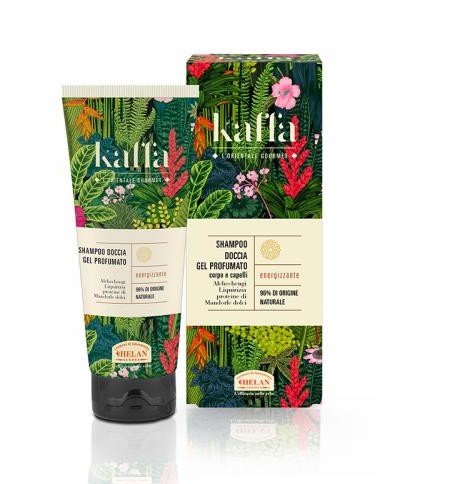 Helan (perfumy, kosmetyki) SZAMPON I ŻEL POD PRYSZNIC 2w1 PERFUMOWANY KAFFA 200 ml -