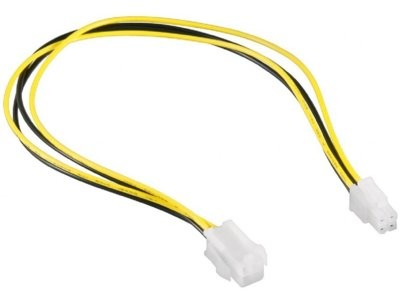 Gembird Wewnętrzny przedłużacz zasilania ATX/4pin/0.3m (CC-PSU-7)