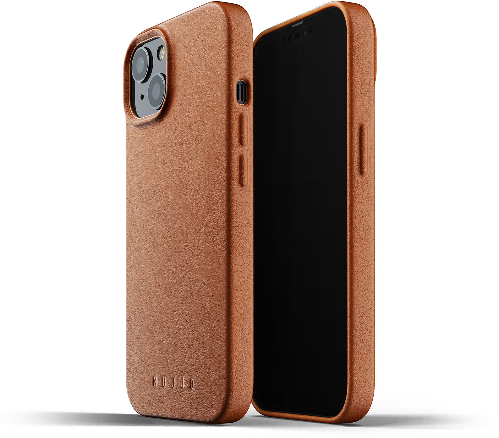 Mujjo Full Leather Case Etui Skórzane do iPhone 13 Brown CL-021-TN