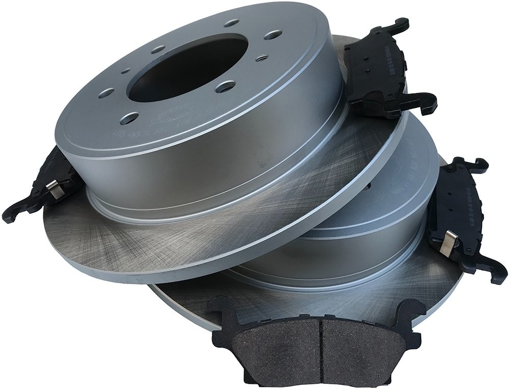 Tylne klocki + tarcze hamulcowe Hummer H3 5704+PMD1120