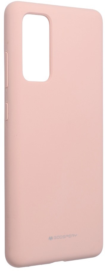 Mercury Futerał Silicone do SAMSUNG S20 FE różowy