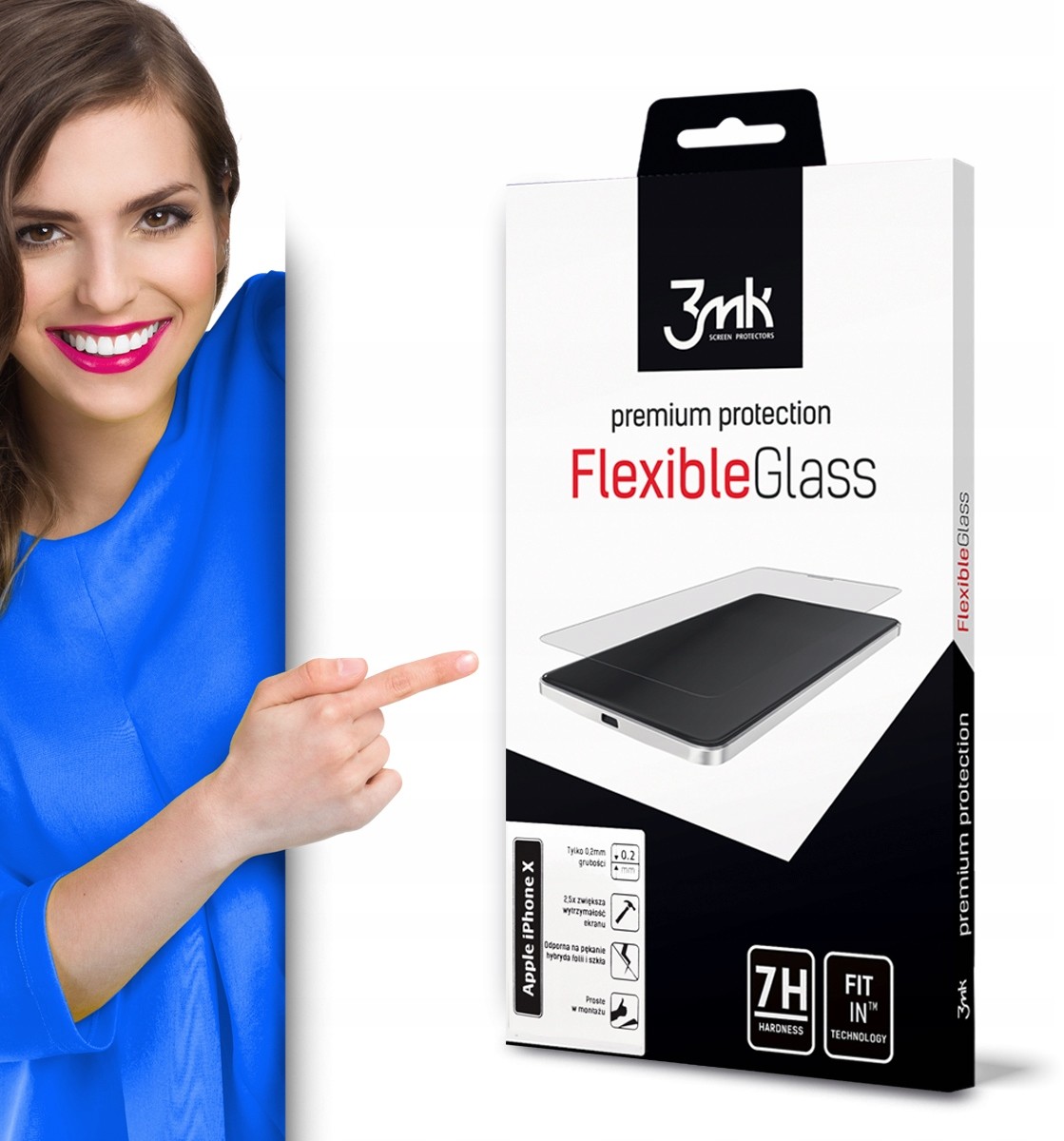 3MK Flexible | Szkło ochronne do Lg K40S