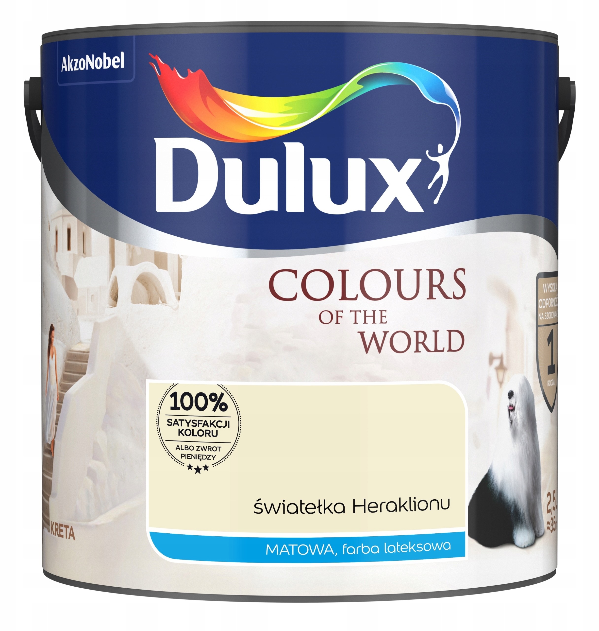 Dulux Farba Dulux Kolory Świata światełka Herklionu 2.5l