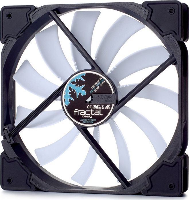 Fractal Design Venturi HP-14 PWM kolor czarny 140mm (FD-FAN-VENT-HF14-WT)