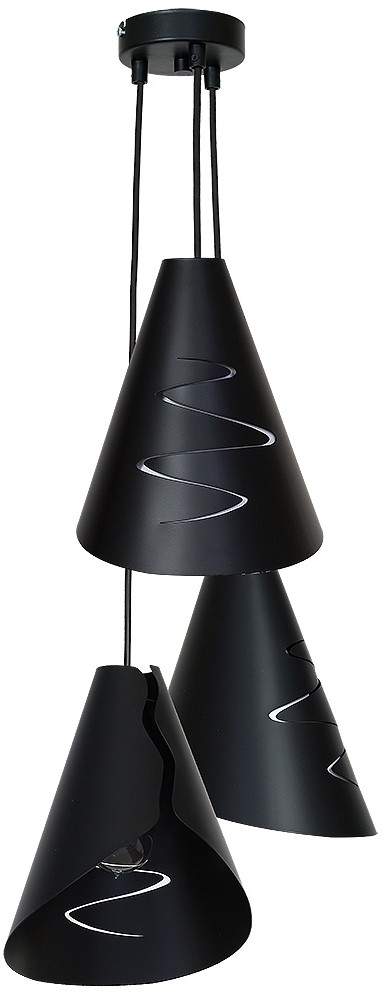 Luminex Żyrandol ALANA 3 3xE27/60W
