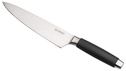 Le Creuset Santoku 18 cm czarna rękojeść z tworzywa sztucznego 980003-20-03