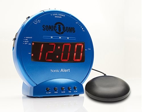 Geemarc Telecom S.A Geemarc Sonic Bomb, budzik wibracyjny, turkusowy, jeden rozmiar SBB500SST-I