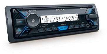 Sony mexm10 S7010BT.UC MEX-m100bt Bluetooth Marine radio o mocy 4 X 100 W (NFC, USB, wejście AUX-IN, Apple iPod Control) Czarny DSX-M55BT