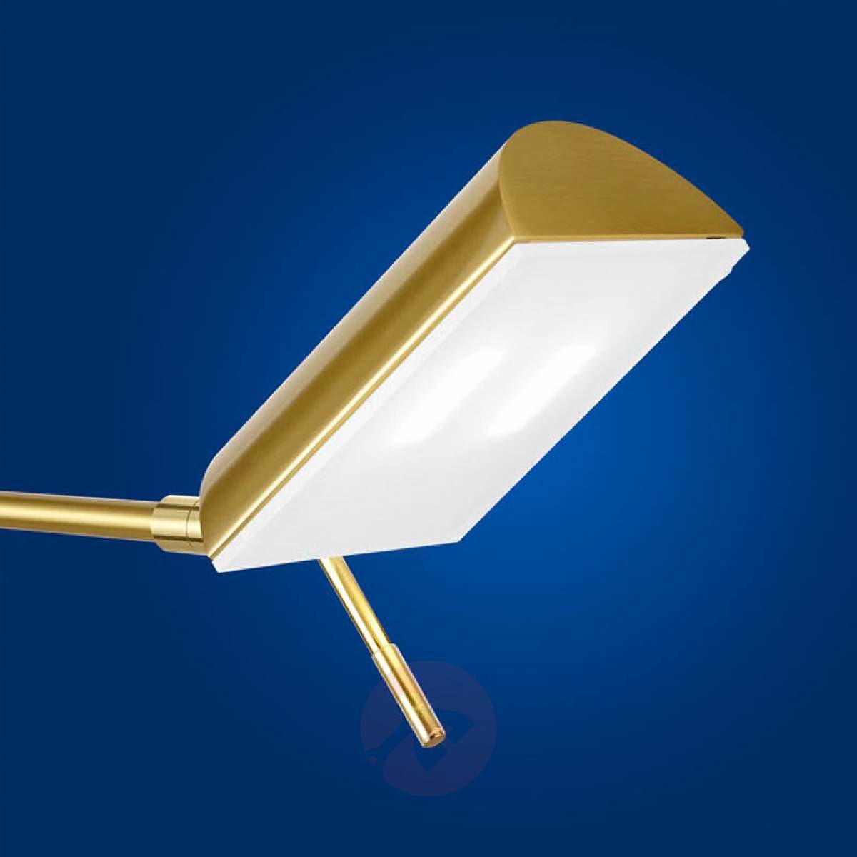 B-Leuchten Graz lampa stojąca LED, mosiądz