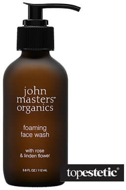 John Masters Organics Foaming Face Wash - Rose & Linden Flower Żel do mycia twarzy z różą i kwiatem lipy 112 ml