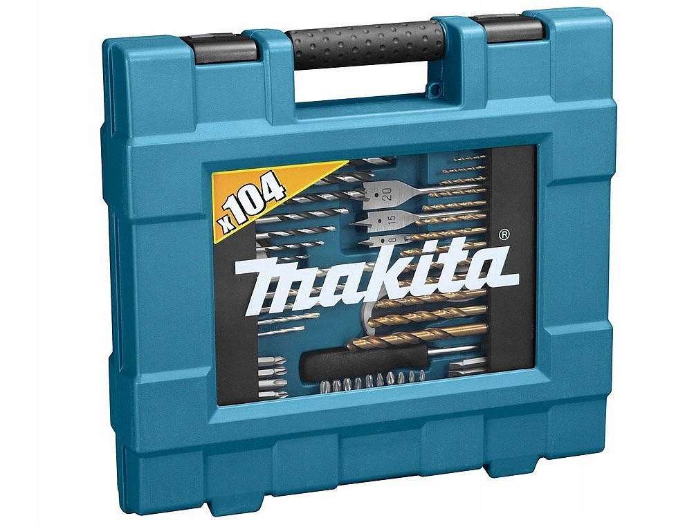 Makita D31778 zestaw wiertła końcówki bity 104szt