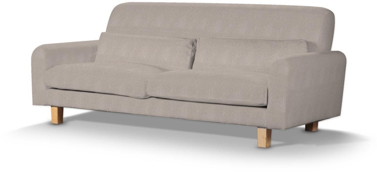 Dekoria Pokrowiec na sofę Nikkala krótki beżowo-szary sofa nikkala Etna 668-705-09