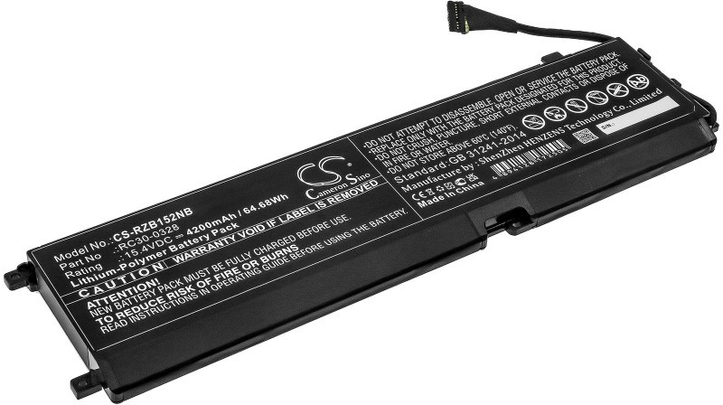 Zdjęcia - Akumulator do laptopa CameronSino Razer Blade 15  / RC30-0328 4200mAh 64.68Wh Li-Polymer 15.4V (Cameron  2020