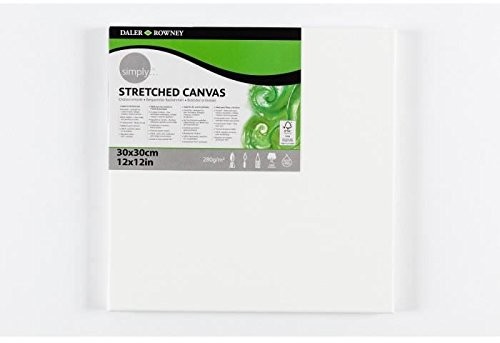 Daler Rowney 514083030  Simply Canvas, 30 x 30 cm 514083030