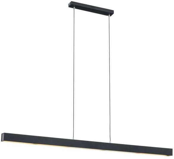 Argon LAMPA wisząca VERMONT 3951 metalowa OPRAWA listwa LED 24W zwis czarny 3951