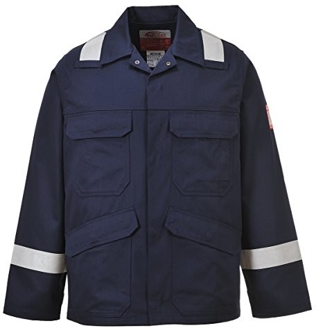 Portwest portwest FR25  bizflame Plus kurtka, niebieski FR25NARXXL
