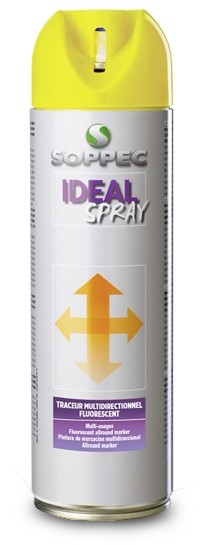 IDEAL Farba w aerozolu biała