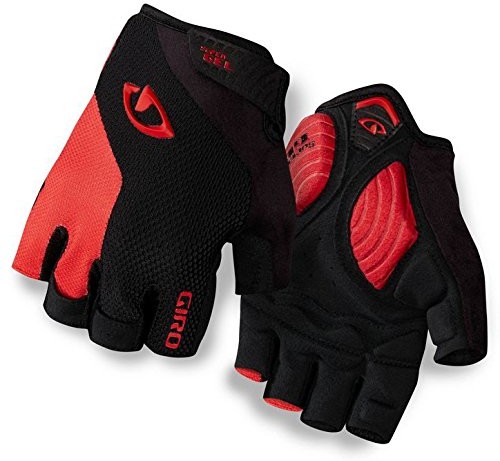 Giro GIRO strade dure SUPERGEL rękawiczki rowerowe krótka Czarny/czerwony 2016, czarny, XL (10) 7068722