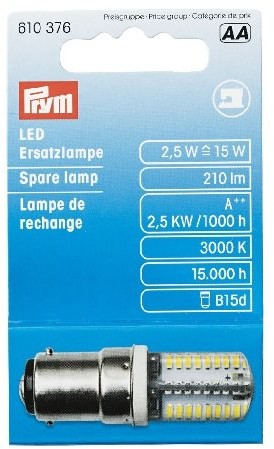 Prym ersatzgluehbirne LED z oprawą wtykowe PRYM_610376