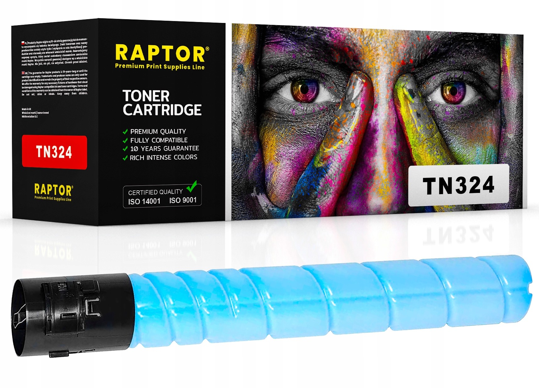Toner Do Konica Minolta Bizhub C258 C368 TN324