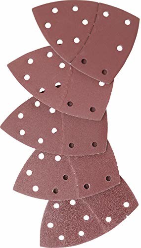 Kraftmann Tarcza ścierna 80819-zestaw do multiszlifierki | 145 X 100 MM | K 40 400 | 25-częściowy