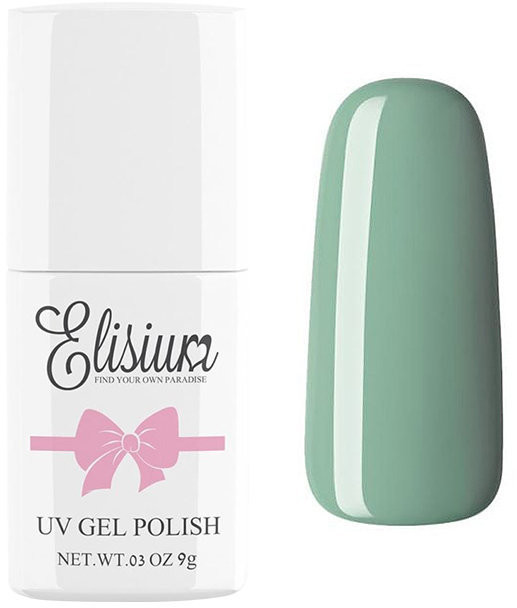 Elisium Lakier Hybrydowy 158 Minty Grey