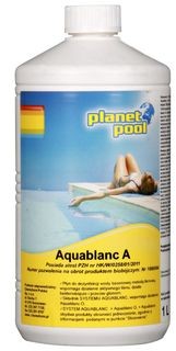 Planet Pool Produkt do pielęgnacji wody basenowej AQUABLANC A 1 l