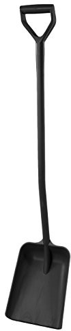 Maya Professional Tools 15103  6 jednoczęściowe szufla, długi trzonek, FBK/higieny środków spożywczych, 270 MM X 340 MM X 1330 MM, czarna 15103-6