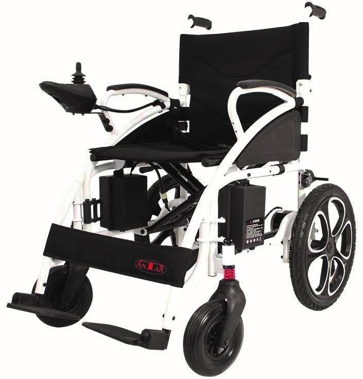 Antar Kompaktowy i bardzo tani wózek elektryczny inwalidzki AT52304 AT52304