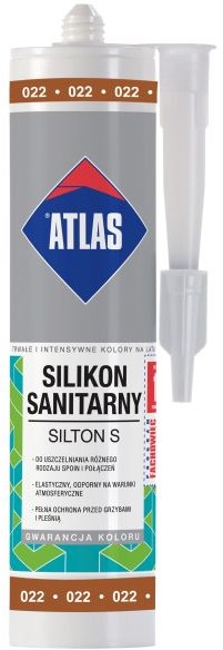 Atlas Silikon 022 orzechowy 280 ml W-SI001-B0022-AT1A