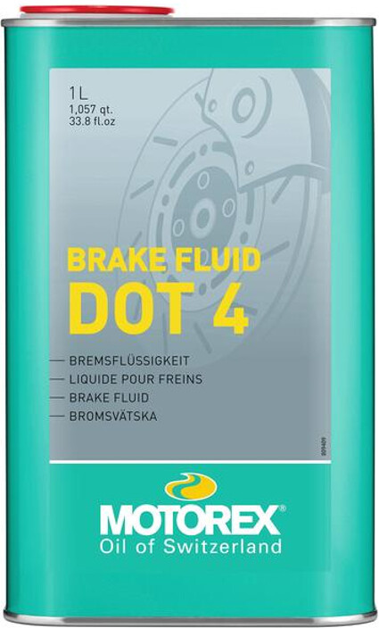 MOTOREX DOT 4 Brake Fluid 1000ml 2020 Akcesoria do hamulców tarczowych 10530075