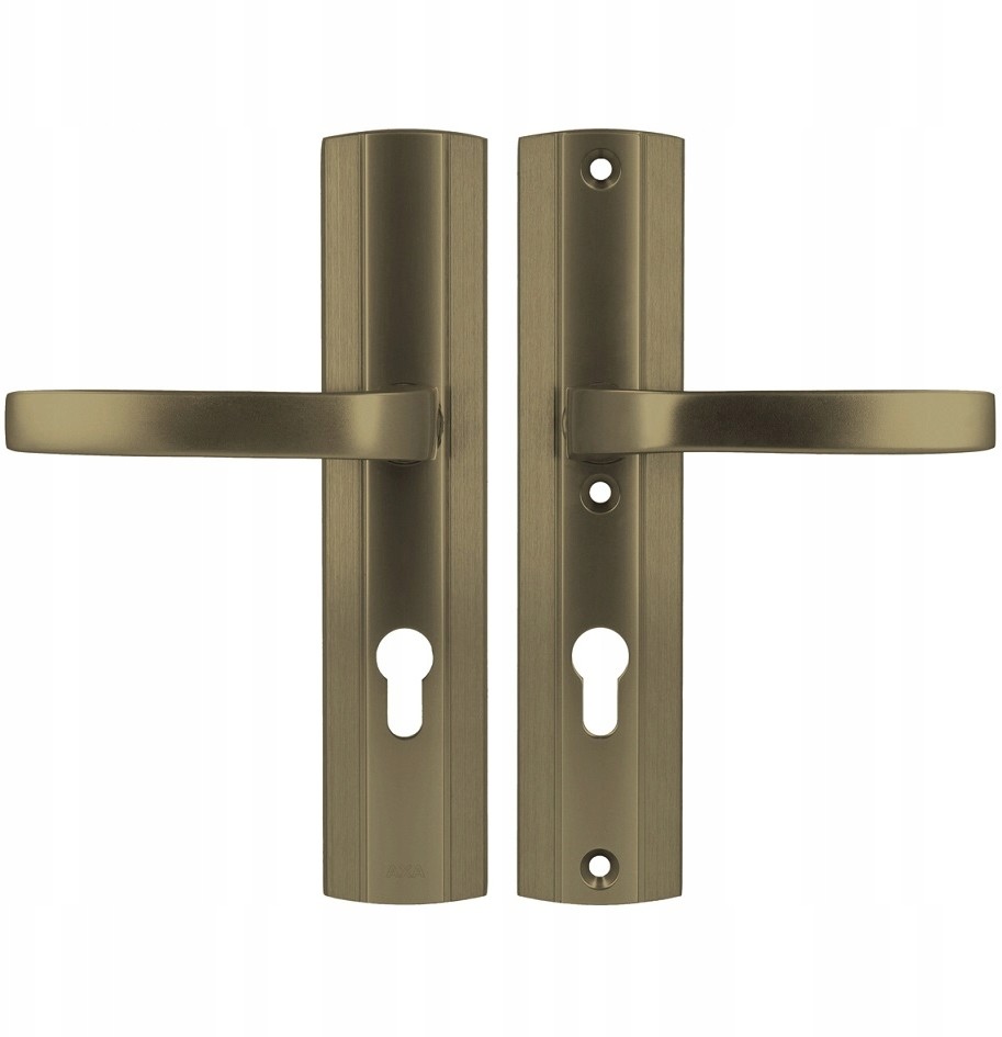 AXA Klamka zewnętrzna Prestige stare zloto 92mm